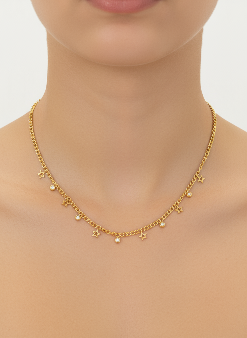 Celestial Star Necklace