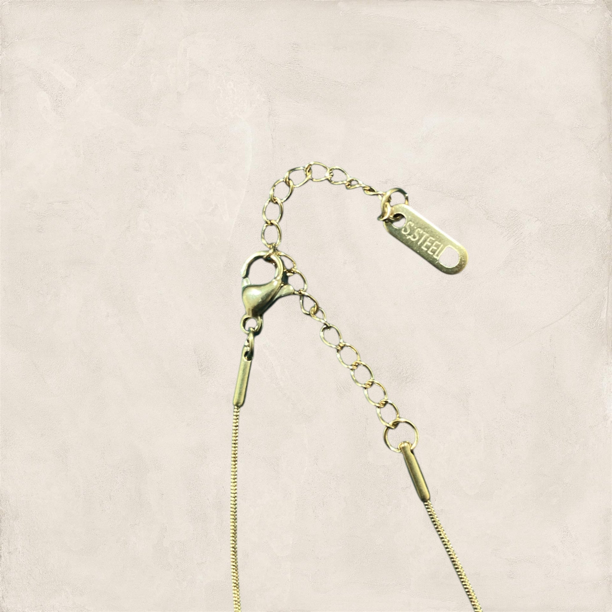 Lavender Heart Enamel Necklace