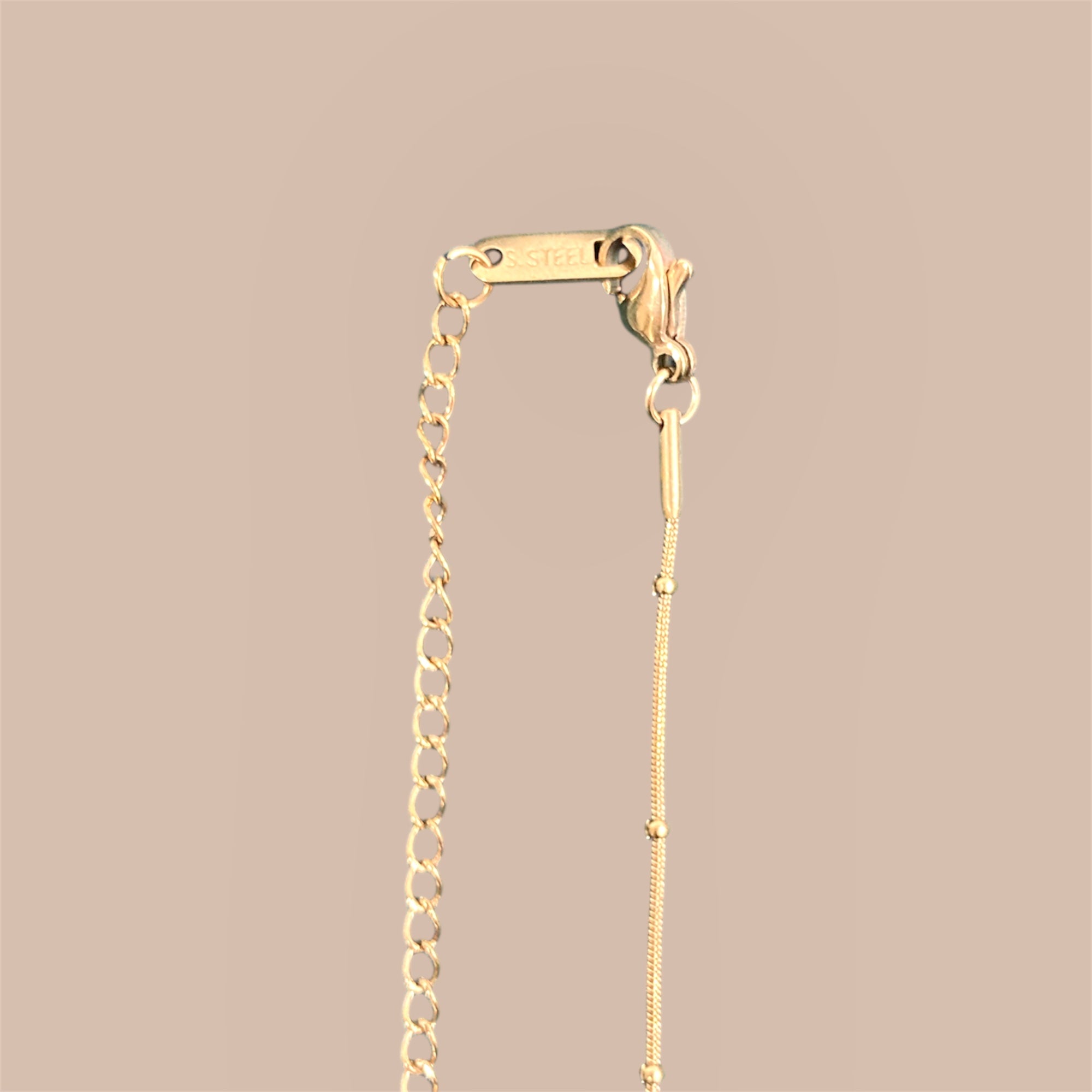 Enamel Blossom Pendant Necklace