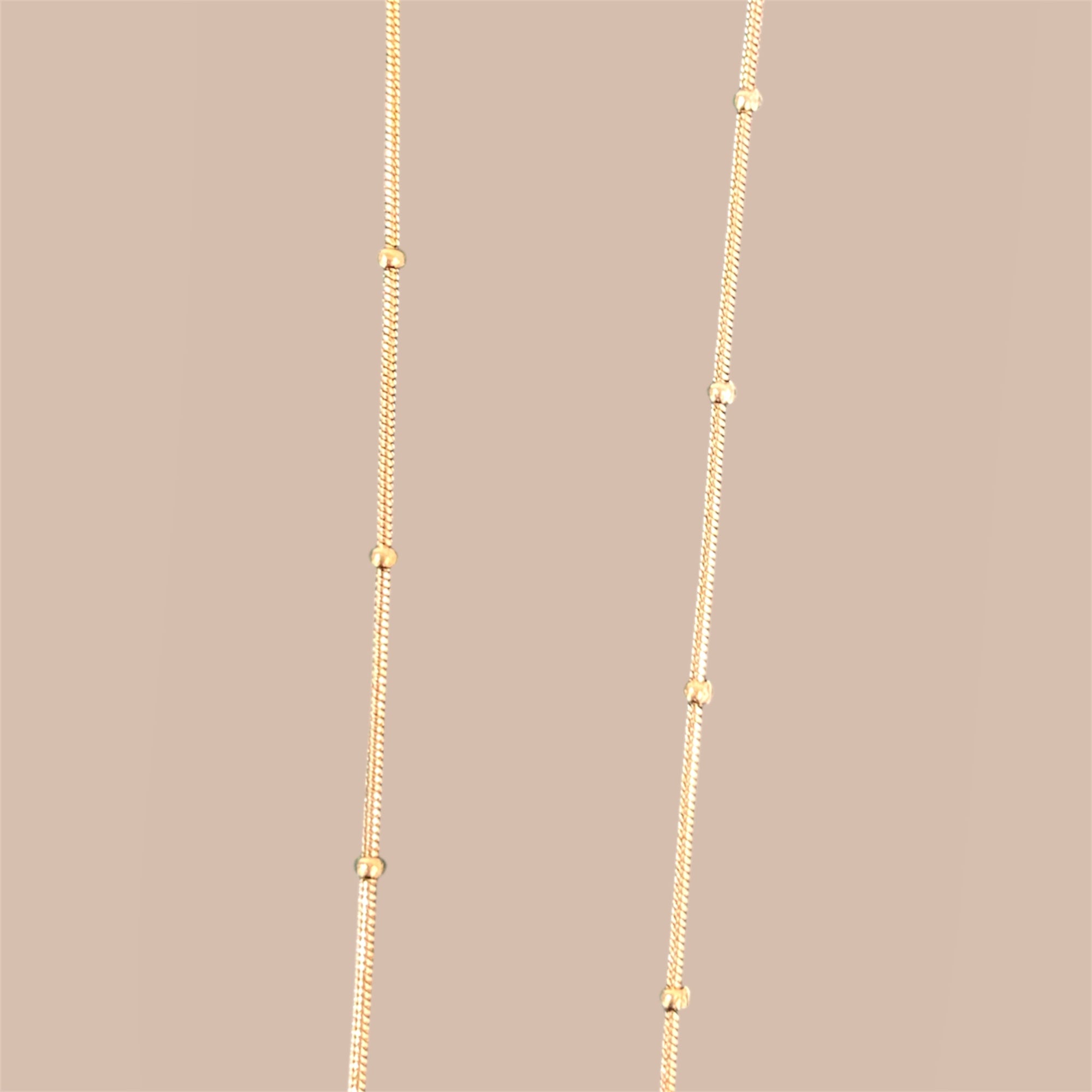 Enamel Blossom Pendant Necklace